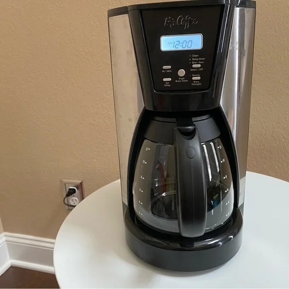 Mr. Coffee 12-Cup Pot Programmable Brewer Auto Shutoff Coffee Maker - Picture 10 of 14